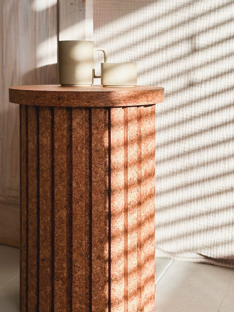 'Kerf' Cork Side Table
