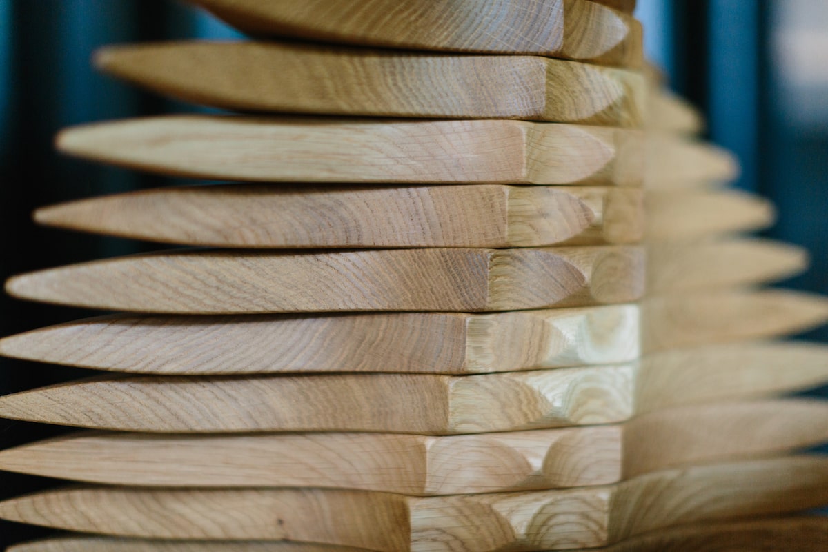 Spine Table made in oak by Max McCance for AUTHOR's collections of British-made unique furniture