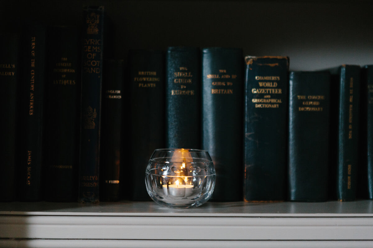 Helvellyn Posy Bowl - crystal glass bowl by Cumbria Crystal for AUTHOR's collection of British-made interior accessories