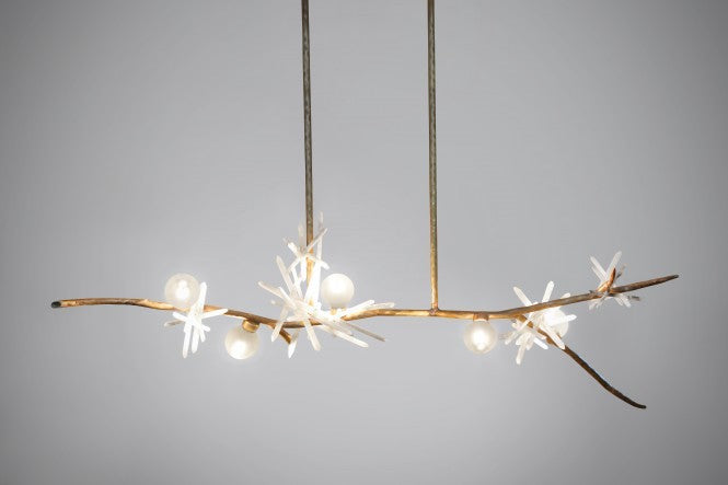 Bebecca Blossom Chandelier made in Britain by Cocovara Lighting for AUTHOR Interiors' collection of British made luxury designer chandeliers