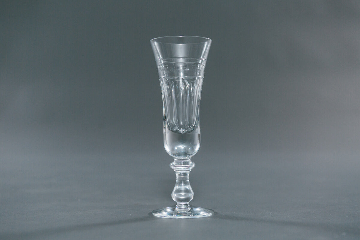 Helvellyn Vintage Champagne Flutes by Cumbria Crystal for AUTHOR