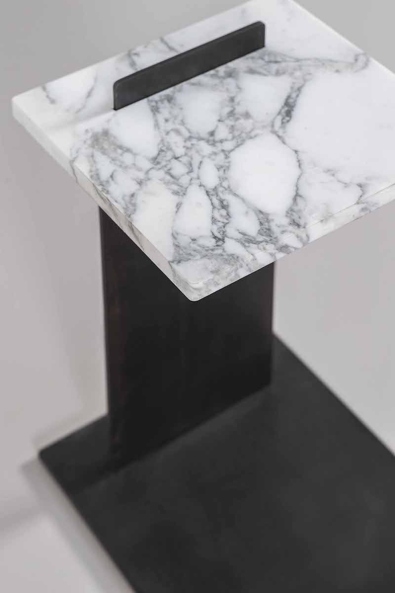 Edge Side Table by British designer Tom Faulkner for AUTHOR