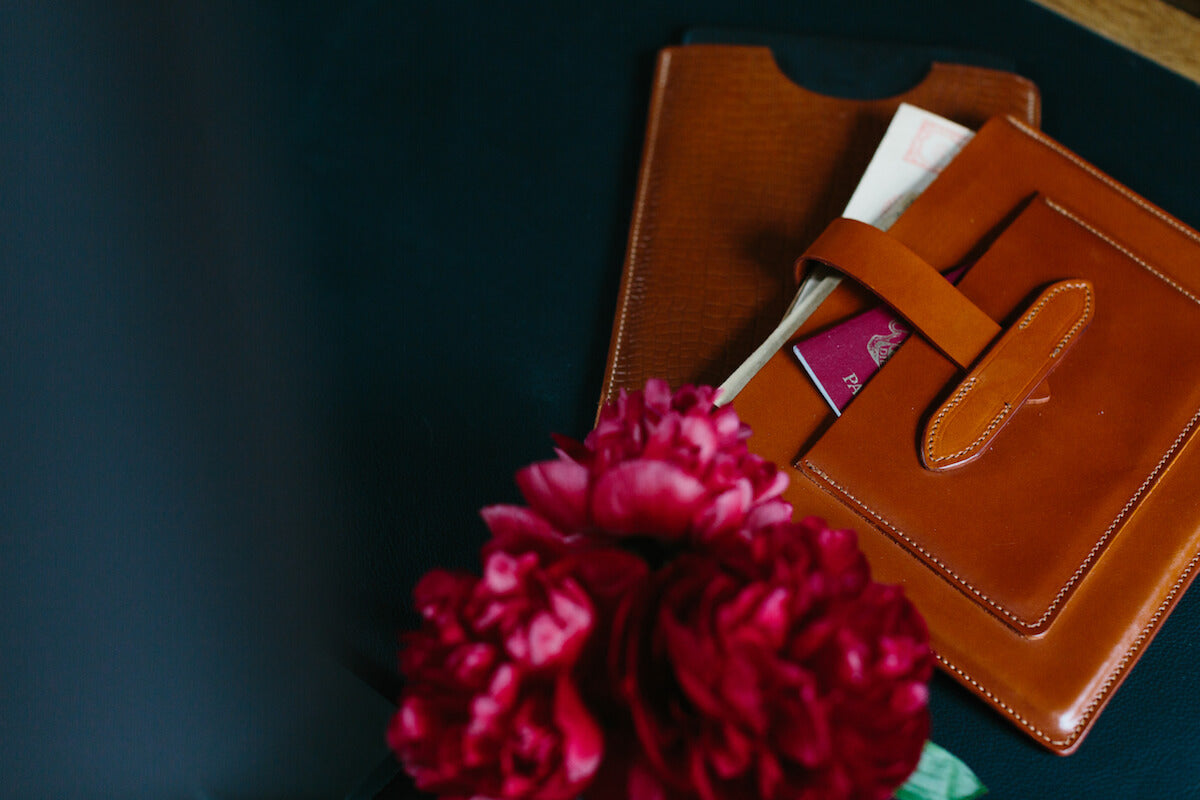McVoyage Travel Wallet by McRostie for AUTHOR's collection of British-made luxury accessories