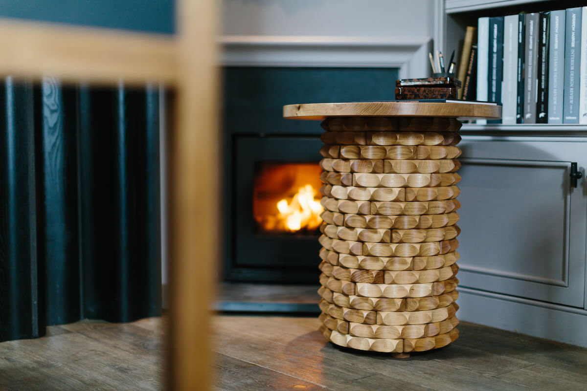 Fractal Table by Scottish furniture maker Max McCance for AUTHOR's collection of British-made unique and luxury furniture