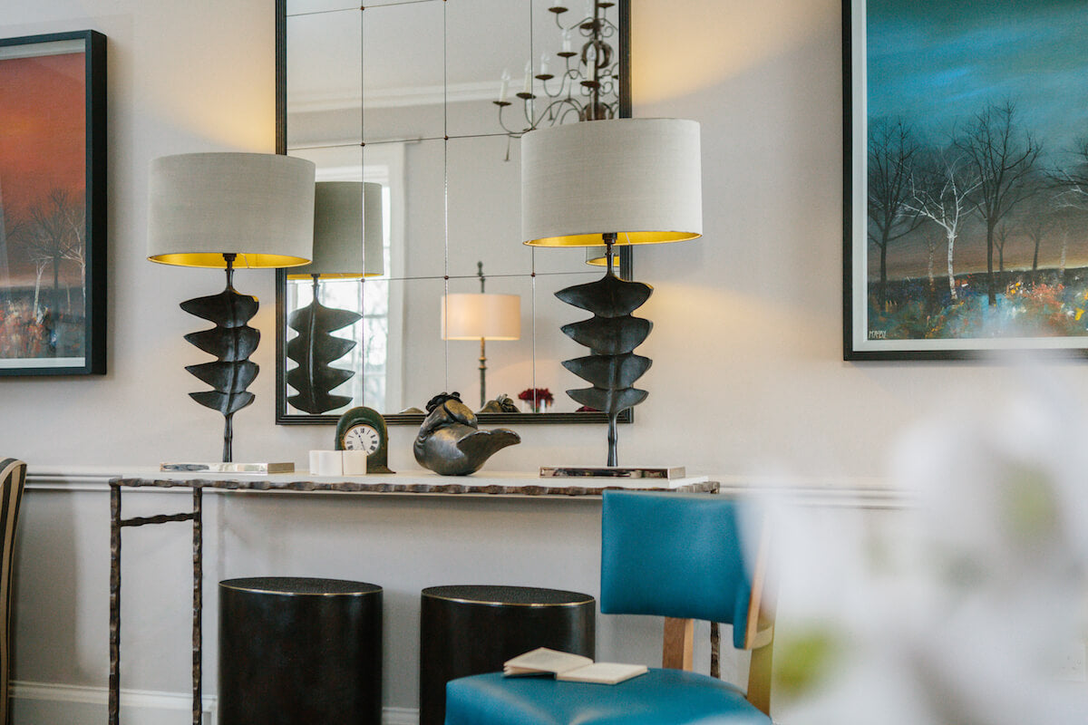 Giacometti Console Table by Porta Romana for AUTHOR: home of British-made luxury and unique home decor