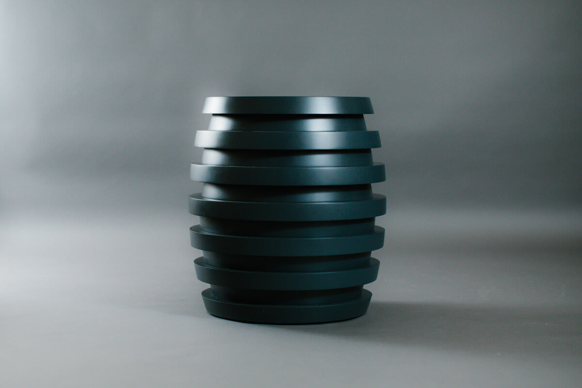 Guggenheim Table - side table by Charlotte James Furniture for AUTHOR's collection of British-made luxury furniture