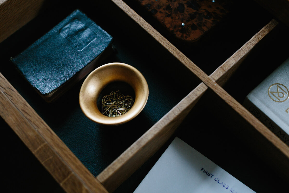 Gilded Finch Bowl handmade by Jo Davies for AUTHOR: home of British-made luxury home accessories