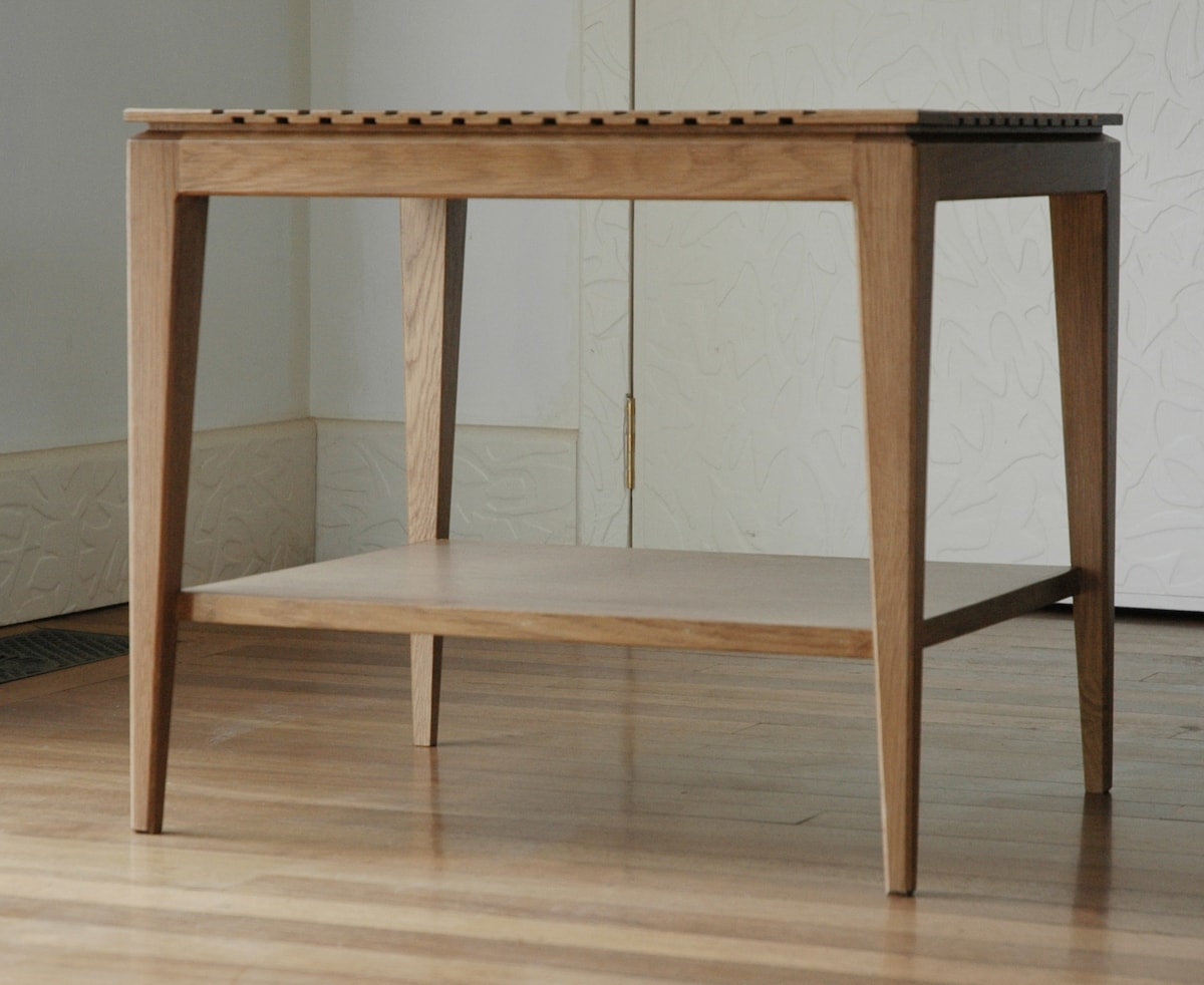 Pinky End Table by Knowles & Christou for AUTHOR's collection of British-made luxury furniture