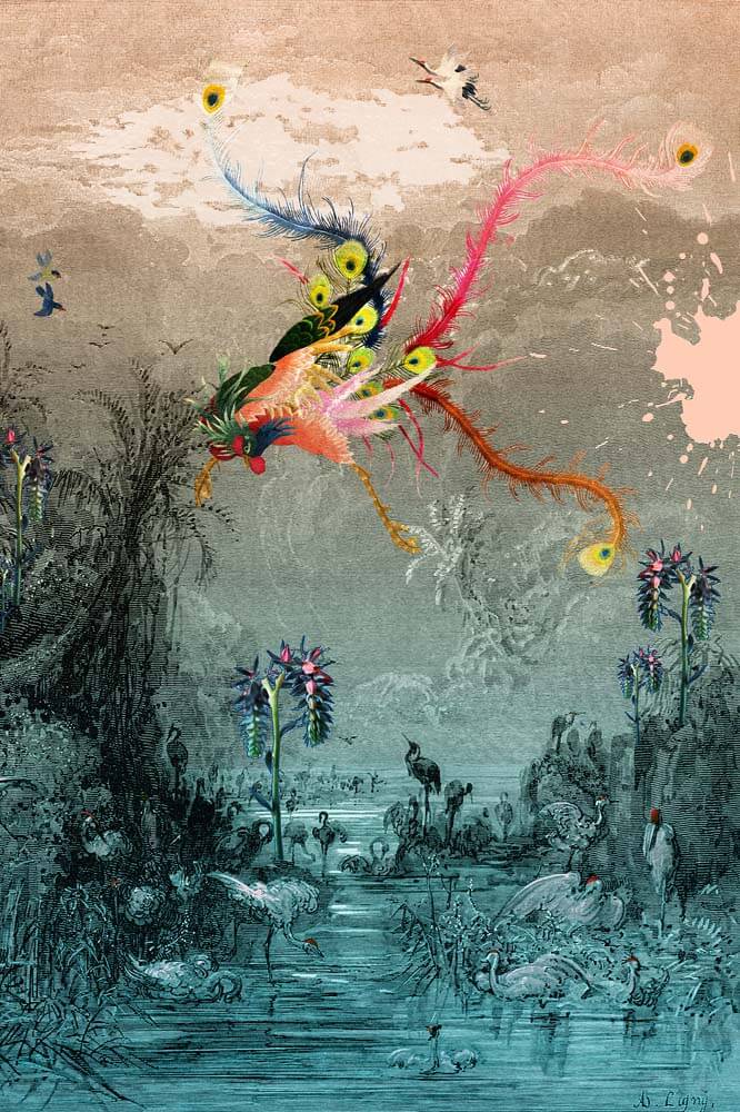 Paradise Lost Wall Mural