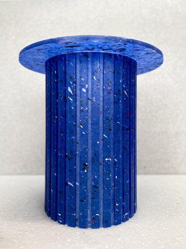 'Kerf' Recycled Plastic Side Table or Stool