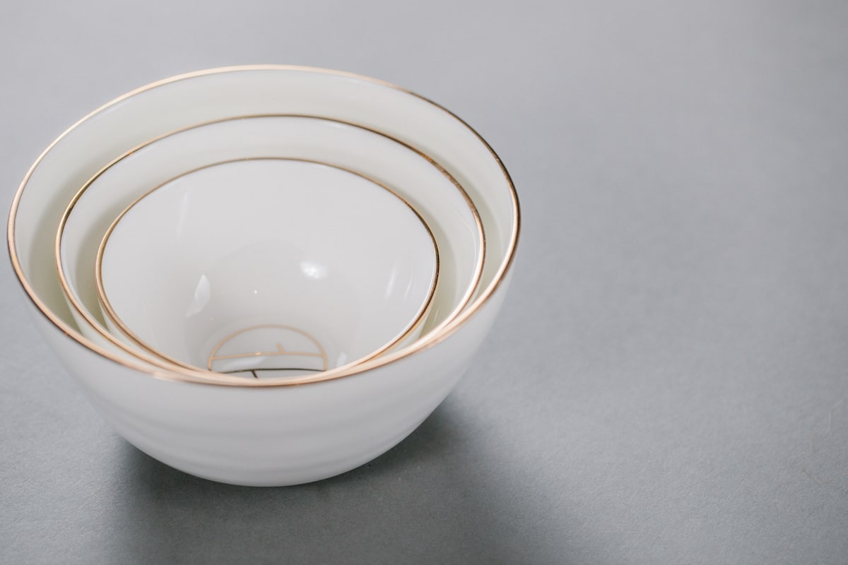 Bone China Bowl Handmade by Emma Alington for AUTHOR: the home of British-made luxury homeware