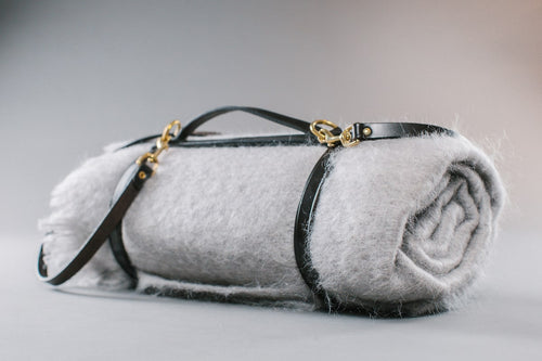 Balmoral Rug Holder handmade by McRostie for AUTHOR