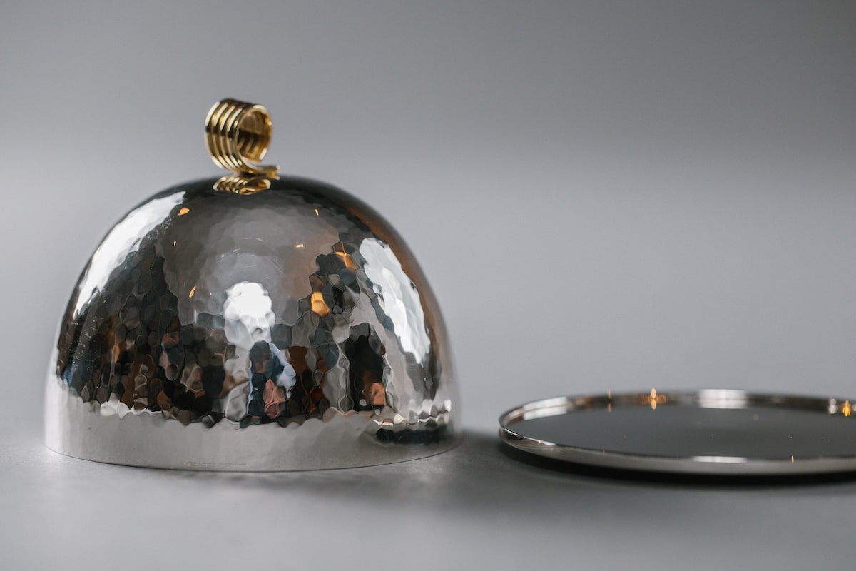 Sterling Silver Butter Dish by Sarah Cave for AUTHOR: home of British-made luxury homeware