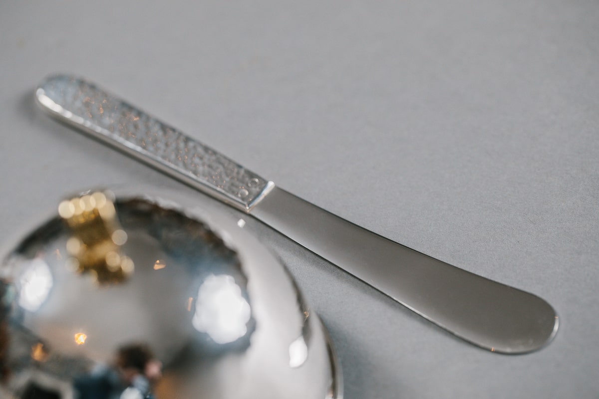 Sterling Silver Butter Knife by Sarah Cave for AUTHOR: home of British-made luxury homeware