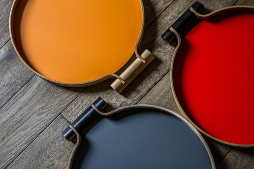Moore Tray circular wooden tray by Isabelle Moore for AUTHOR: the best of British design