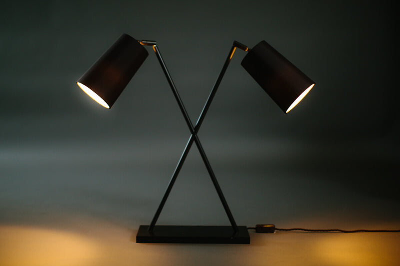 Two head task deals lamp