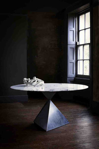 Ava Round Dining Table by Tom Faulkner for AUTHOR: home of luxury British-made furniture