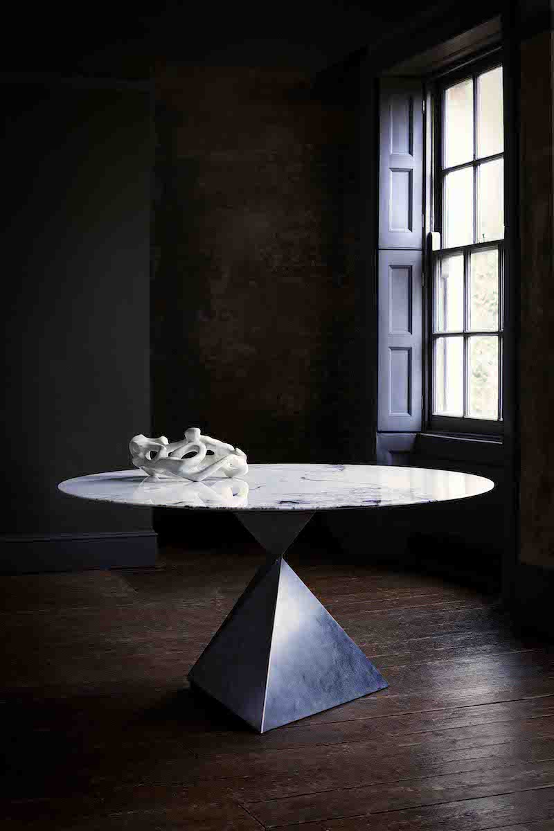 Ava Round Dining Table by Tom Faulkner for AUTHOR: home of luxury British-made furniture