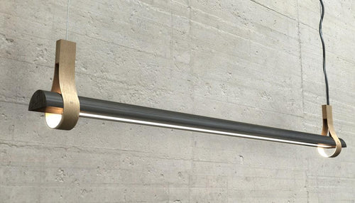 Arda Bar Light made in Somerset by Jan Lennon Furniture for AUTHOR Interiors' collection of British made luxury ceiling pendants