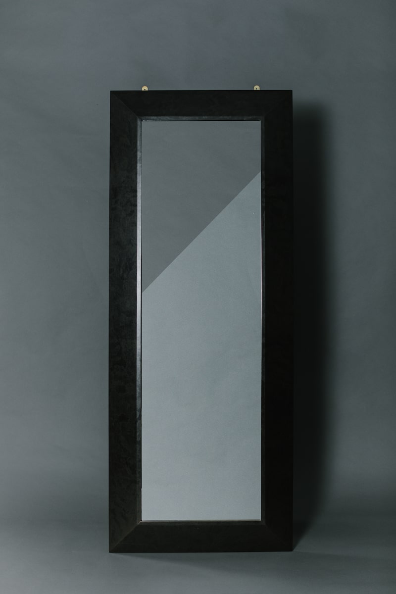 Chamfered Floor Length Mirror Hand Crafted in Britain by AUTHOR