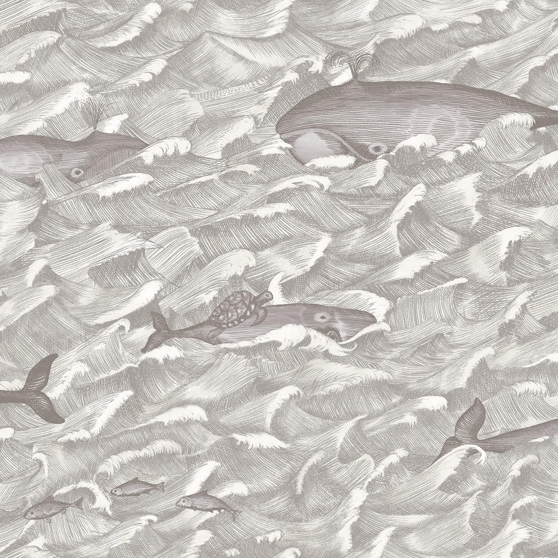 Fossil Forager White Wallpaper | Dunelm