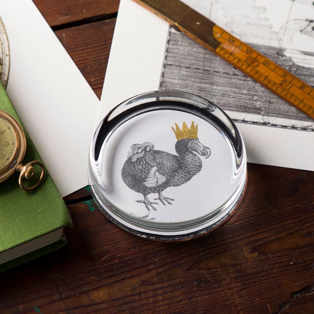 Dodo Paperweight by Mountain & Molehill for AUTHOR's collection of British-made luxury stationery