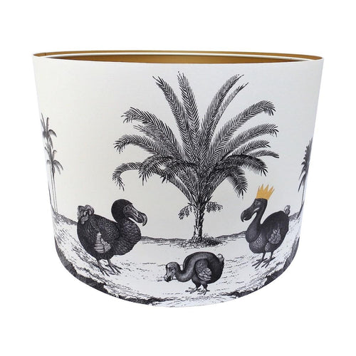 Dodo Lampshade by Mountain & Molehill for AUTHOR's collections of unique and luxury British-made home accessories