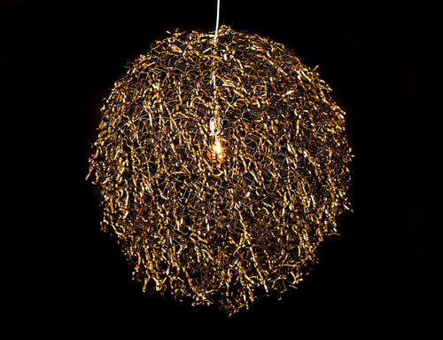  Eclipse Chandelier - velcro chandelier by Rachel Fitzpatrick for AUTHOR