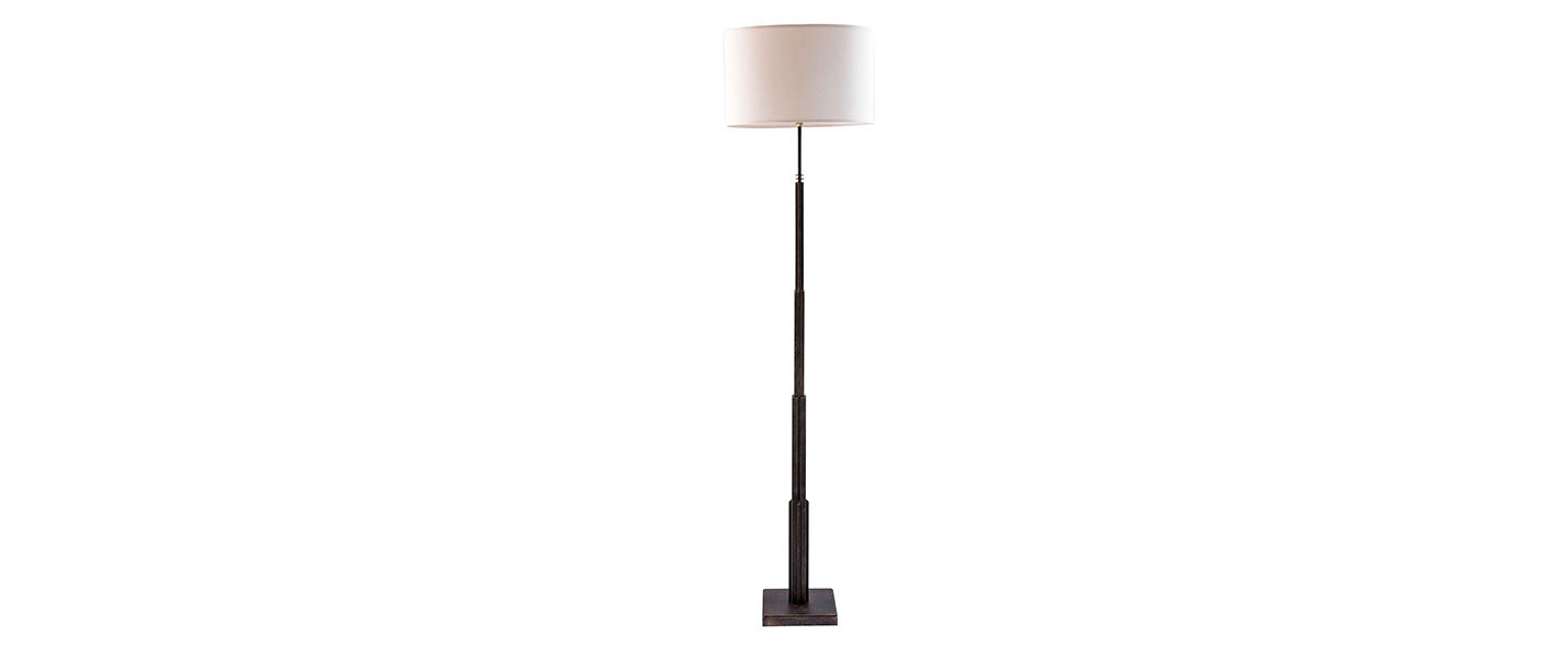 Empire State Floor Lamp handmade by Blackbird Bespoke for AUTHOR's collection of luxury British-made home accessories