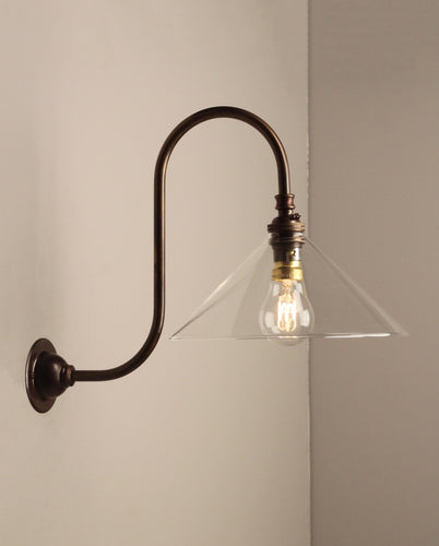 Hay Coolie Swan Neck Wall Light by Fritz Fryer for AUTHOR: home of British-made luxury homeware