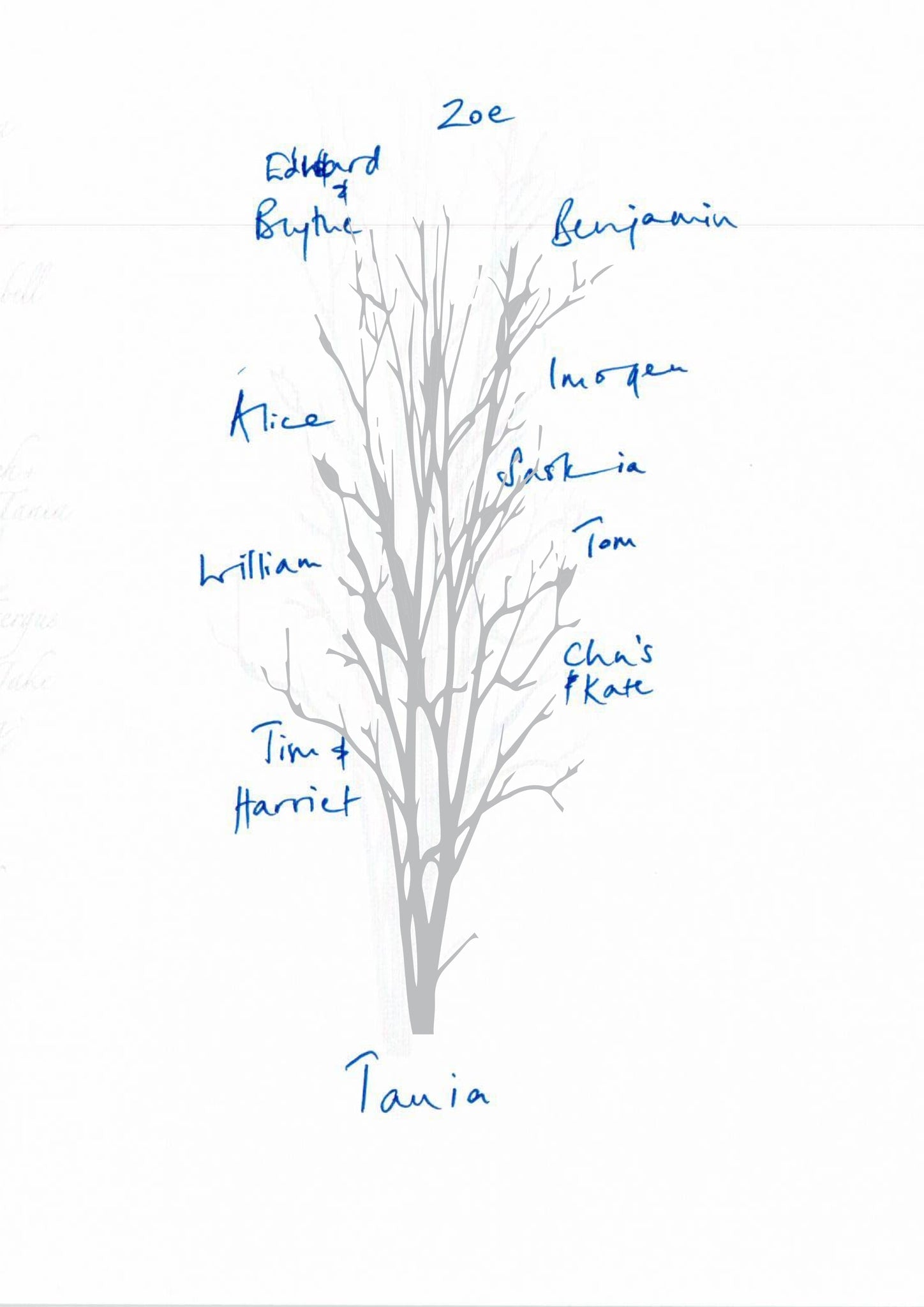 Autor Family Tree Crystal Vase with Etched Family Tree | Giles Lawson Johnston – AUTHOR