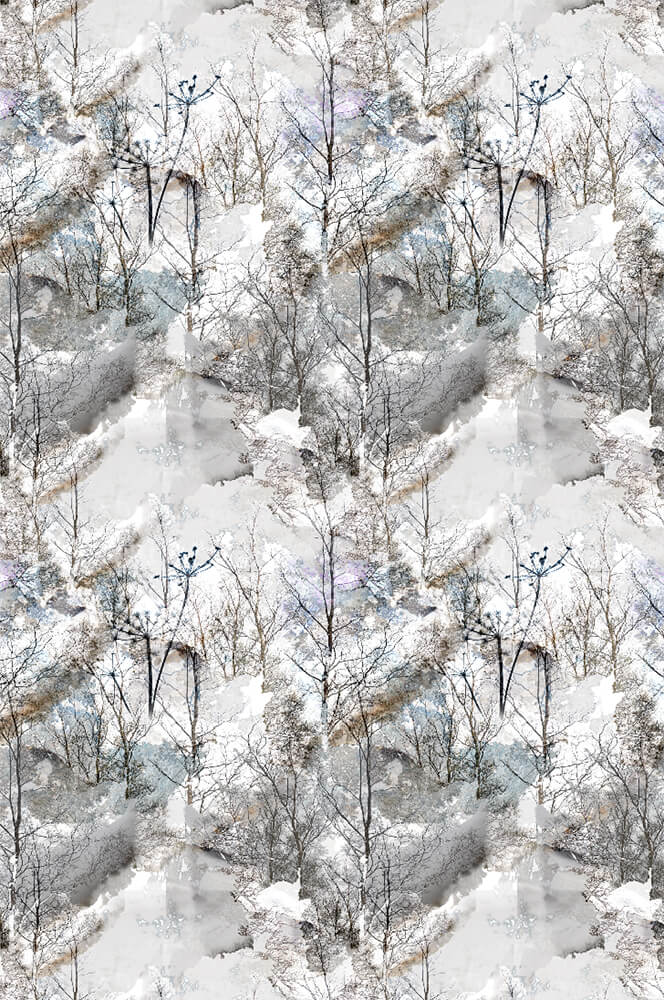 Forest Light Wallpaper by Mairi Helena for AUTHOR: home of British-made luxury home decor