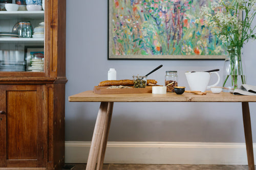 Pippy Oak Dining Table by the Galvin Brothers for AUTHOR's collection of British-made luxury furniture