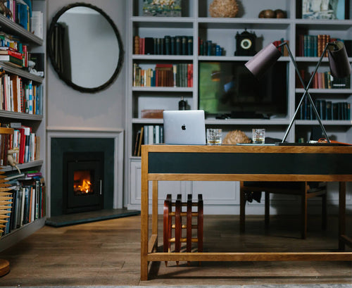 Govan Executive Desk handmade by David Watson for AUTHOR's range of British-made luxury furniture