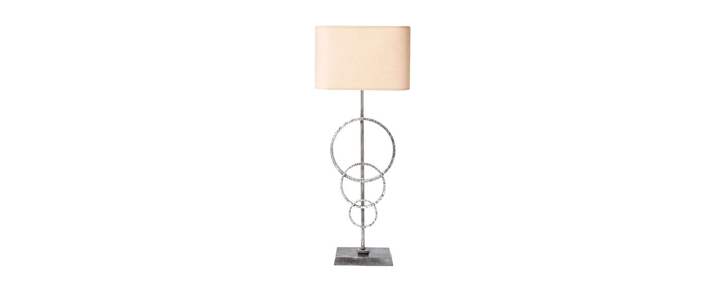 Halo Table Lamp handmade by Blackbird Bespoke for AUTHOR's unique collections of luxury British-made home accessories