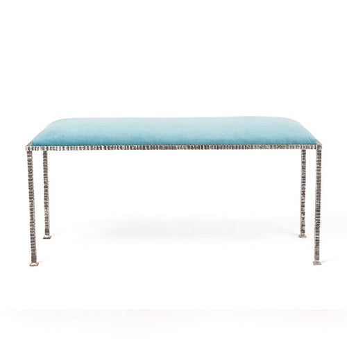 Hanoi Bench handmade by Blackbird Bespoke for AUTHOR's luxury collections of British-made furniture