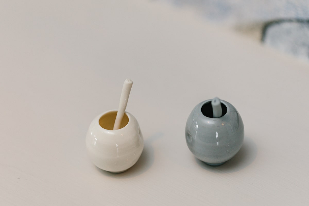 Individual Ceramic Sculptures made in UK by Rachel Holian for AUTHOR Interiors