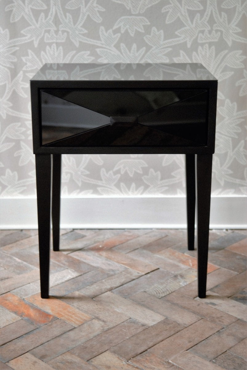 Sugarcube Side Table with drawer by Knowles & Christou for AUTHOR