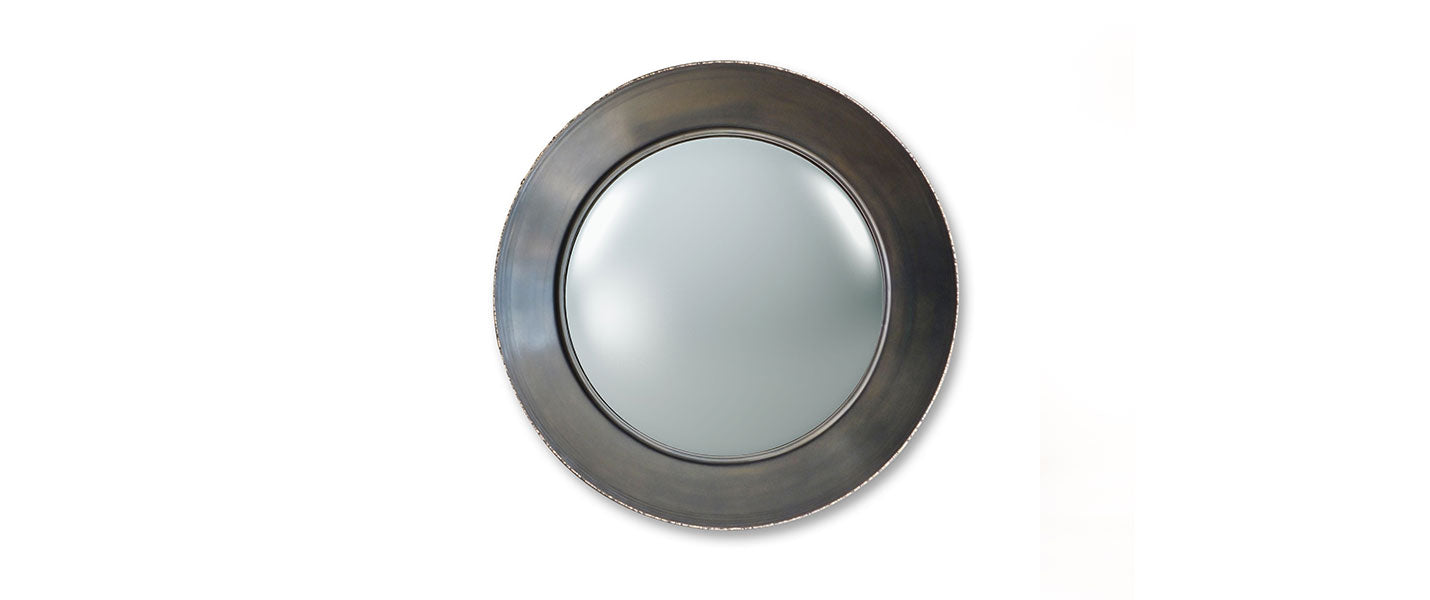 Round Midnight Mirror by Blackbird Bespoke for AUTHOR's unique collections of luxury mirrors