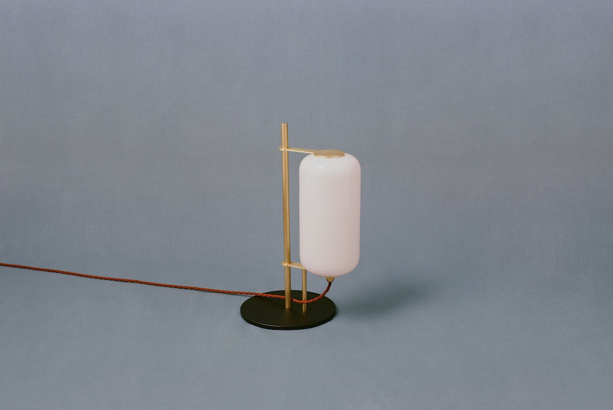 Nina Table Lamp by Nocturne Workshop for AUTHOR's collections of unique and luxury British-made lighting