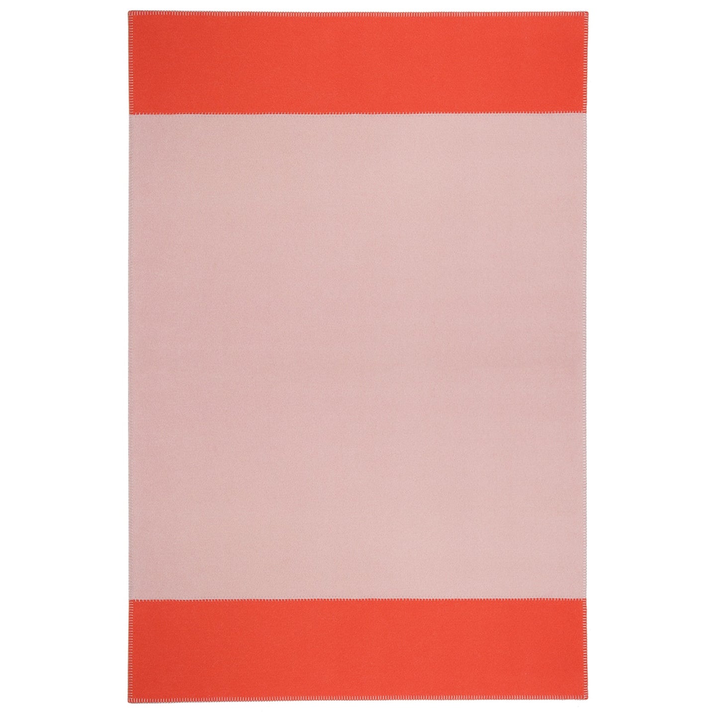 Hugh Tapis Rug, Blush & Coral rug by Roger Oates for AUTHOR's collection of British-made luxury homeware