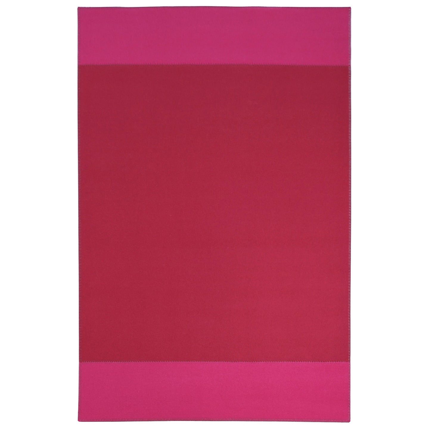 Hugo Tapis Rug, Raspberry & Bright Pink rug by Roger Oates for AUTHOR