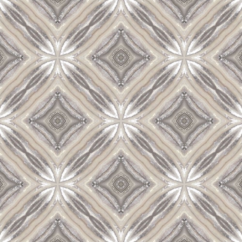 Silver Leaf Mahogany Wallpaper by Julia Clare Interiors for AUTHOR Interiors' collection of British-made, luxury and unique wallpapers