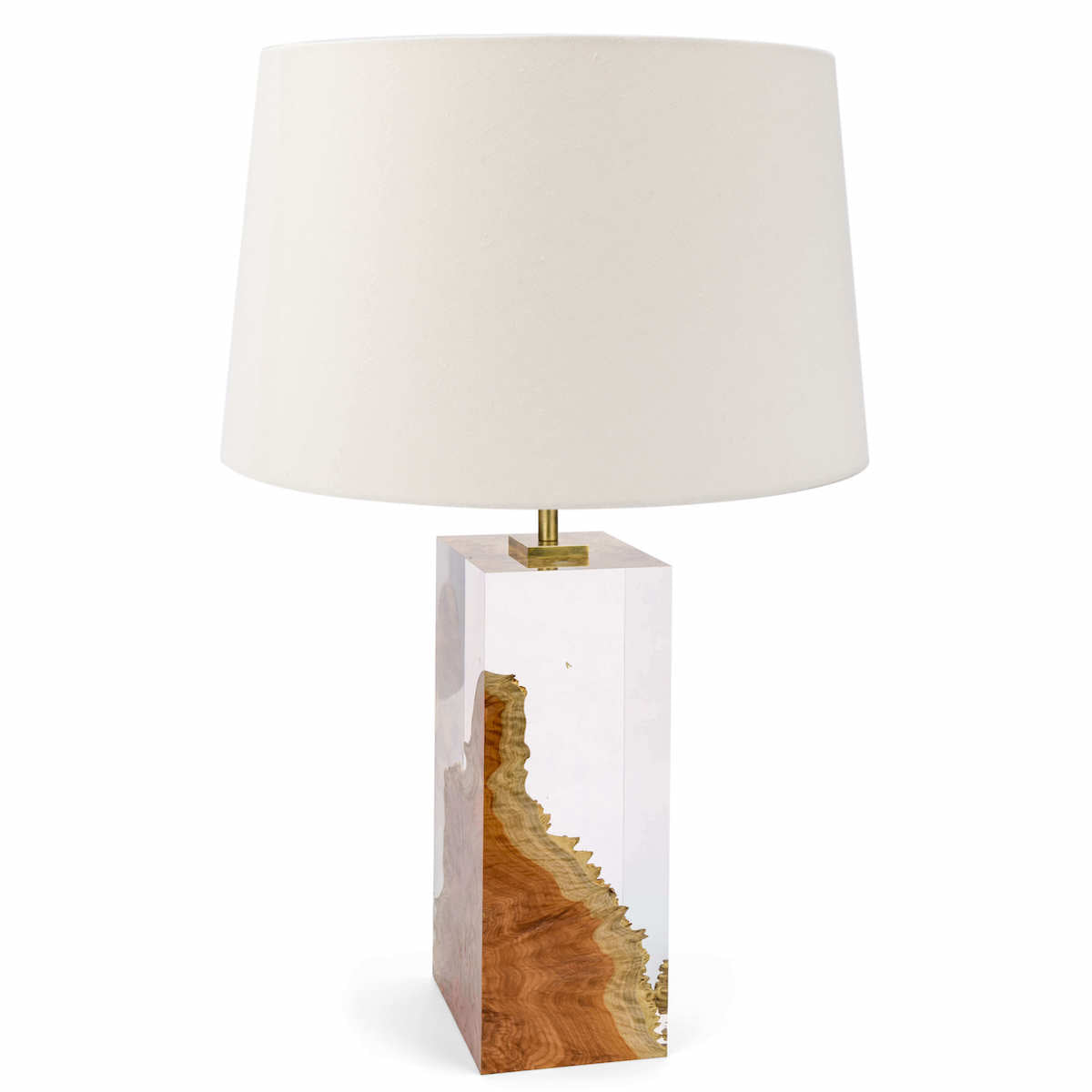 Coolibah and Acrylic Table Lamp II made by Iluka London for AUTHOR: home of British-made home decor