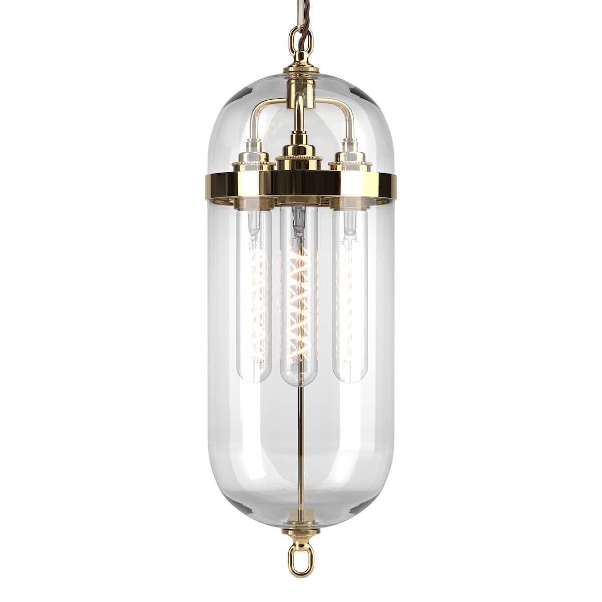 Antique Lantern in Polished Brass by Fritz Fryer for AUTHOR: the home of British-made furniture
