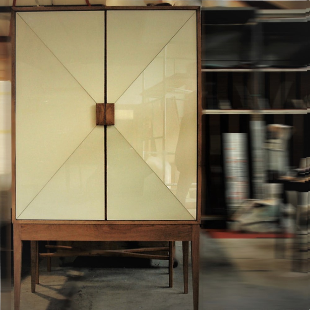 Sugarcube Cabinet by Knowles & Christou for AUTHOR: home of British-made luxury homeware