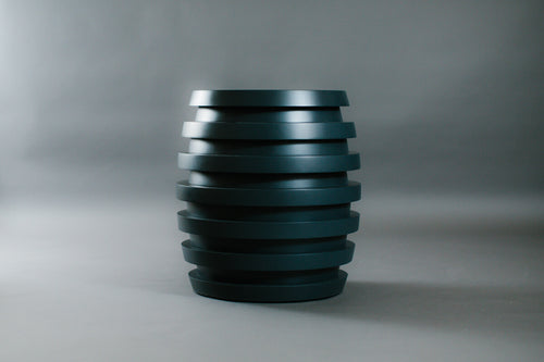Guggenheim Table - side table by Charlotte James Furniture for AUTHOR's collection of British-made luxury furniture
