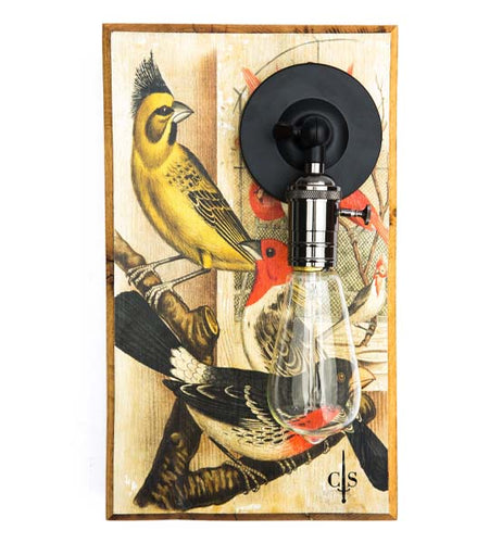Flock Wall Light by Cappa E Spada for AUTHOR's collections of unique British-made lighting