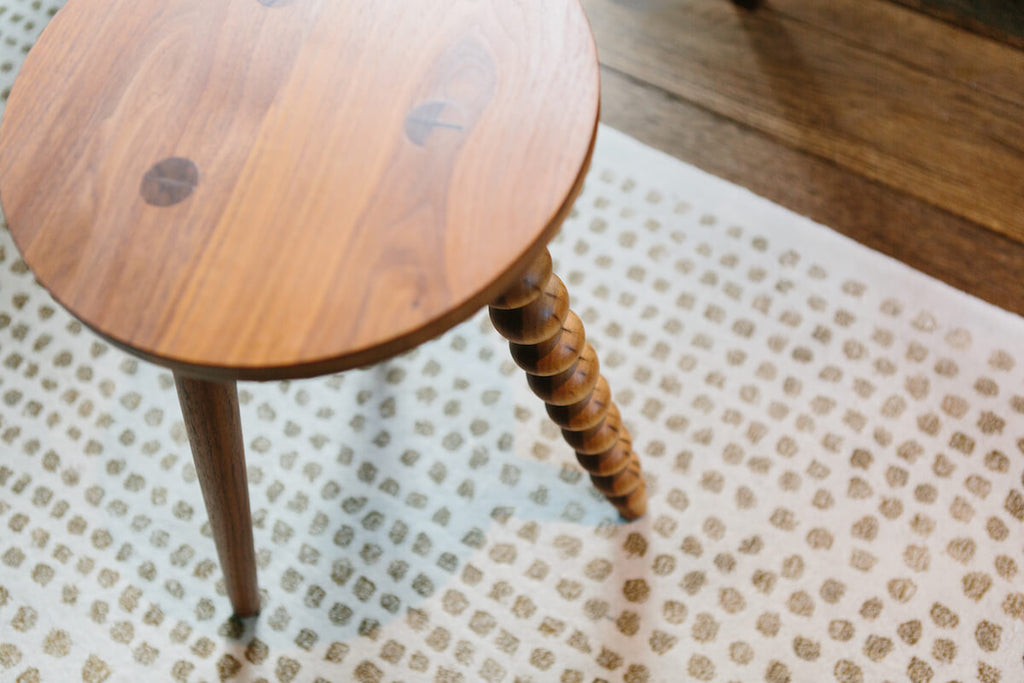 (Perfectly) Imperfect Stool Handmade by the Galvin Brothers for AUTHOR