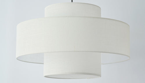 Luna Pendant Lampshade made in Kent by Fosbery Studio for AUTHOR Interiors' collection of British made high quality ceiling  pendant lampshades